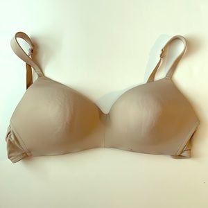 Cacique 44D wire free padded bra.